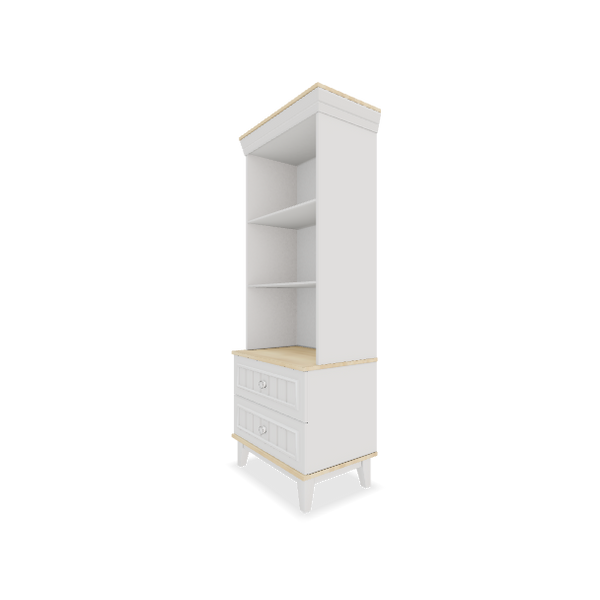 image of Monteh Bookcase-kitami white