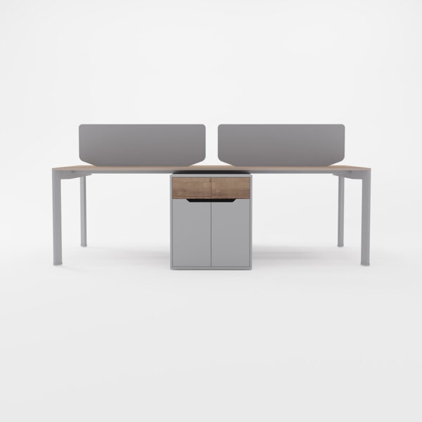 تصویر میز کارگروهی ۴ نفره Petra مدل WF4