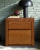 image of Concept Walnut bed side drawer