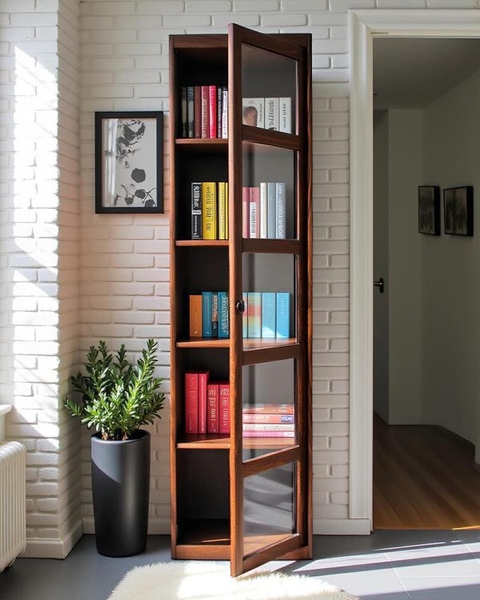another image of RO bookcase with door