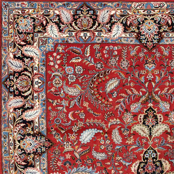 تصویر قالی کاشان 35 رج قواره 6متری شناسه اثر 416745