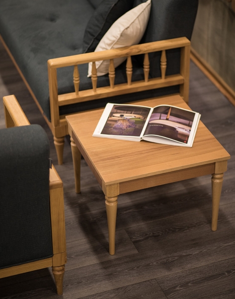 another image of Antic Square Side Table
