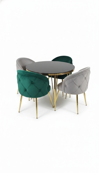 تصویر سرویس ناهارخوری 4 نفره چستر فلزی تصویر سرویس ناهارخوری 4 نفره چستر فلزی