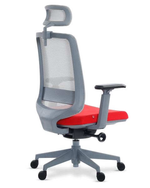 image of 102 Mesh Chair with Gray Frame
