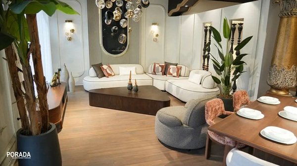 image of Luxury L-Shaped Sofa