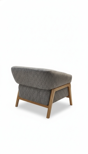 تصویر مبل تک نفره حصیری