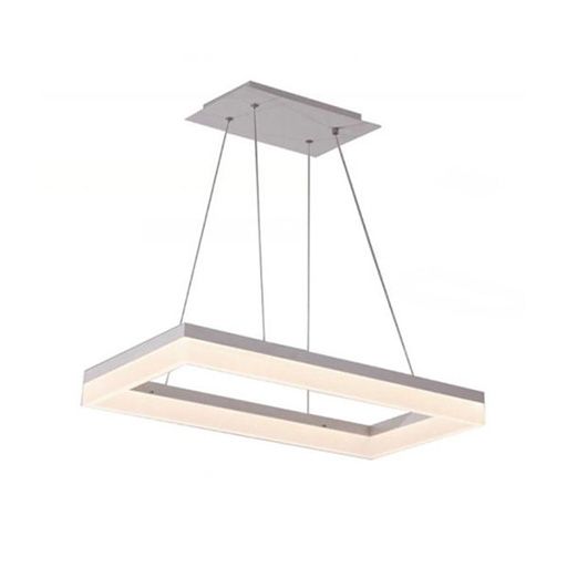 image of Modern Rectangular Ceiling Chandelier,1 Floor,Code N105b