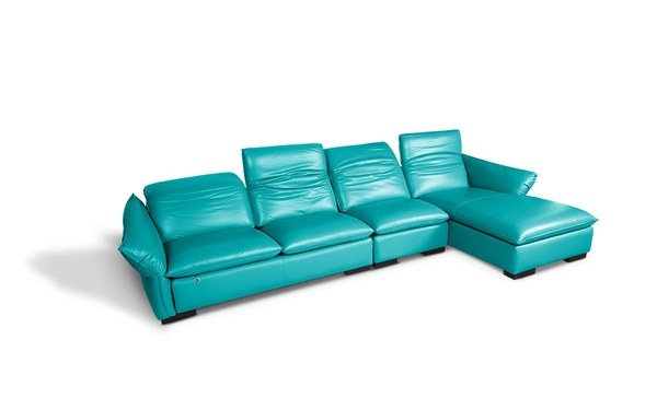 تصویر دیگری از مبل ال چرم طبیعی AFS-1283