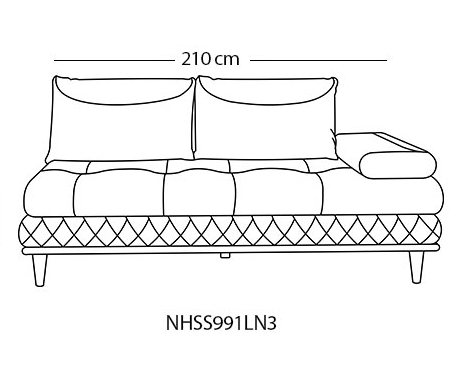 image of Messina Sectional Sofa