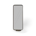 image of Metal candle holder with mirror