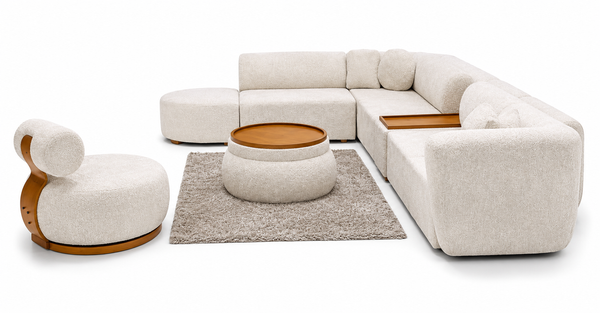 image of Puzzle L-Sofa Set