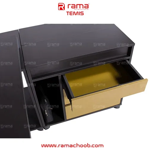 تصویر میز مدیریتی تمیس ال متحرک