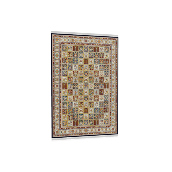 image of Rug with Gabeh Pattern-navy blue-Code 221