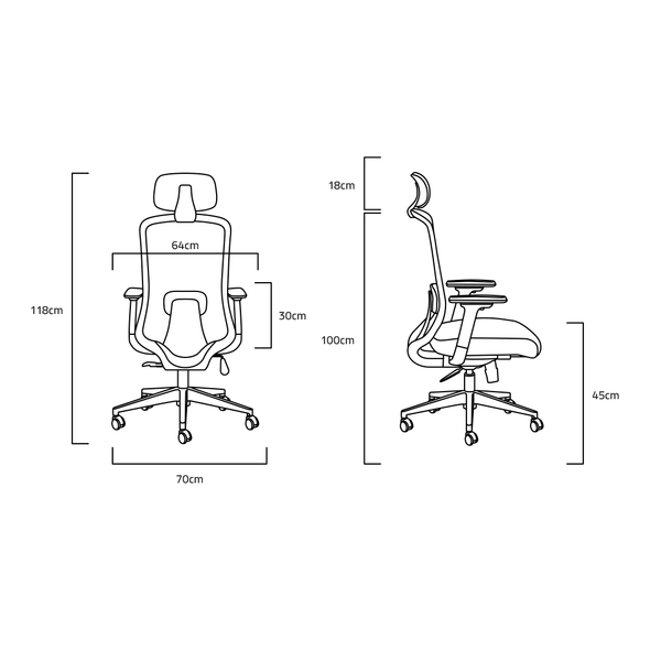 تصویر صندلی مدیریتی لئو