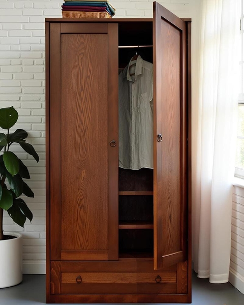 another image of Dresser Walnut with 2 doors