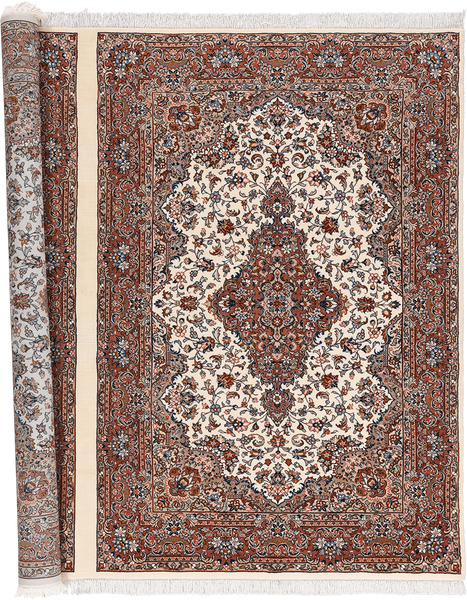 تصویر قالی اراک 35 رج قواره پرده ای شناسه اثر 4-26161 تصویر قالی اراک 35 رج قواره پرده ای شناسه اثر 4-26161