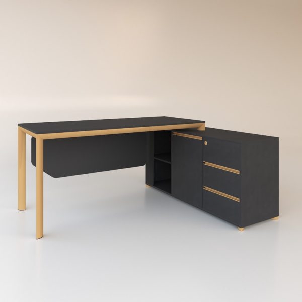 تصویر میز مدیریتی تمیس ال ثابت