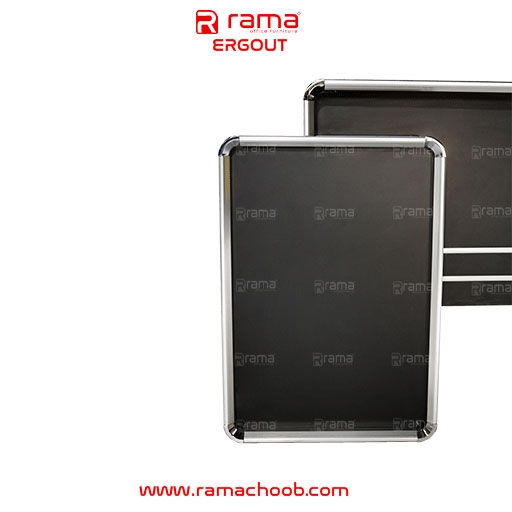 تصویر میز کارمندی ارگوت (سه کشو ثابت)