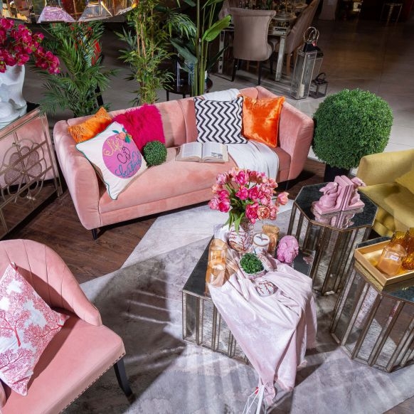 image of GOZO sofa 3 pink 662772