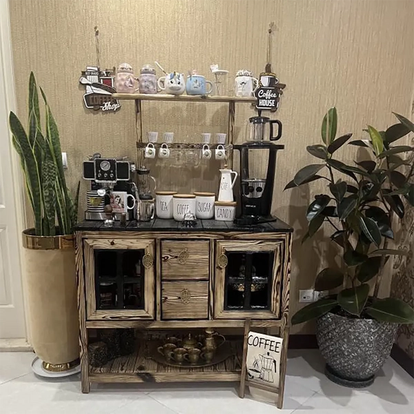 تصویر کافی بار طرح پنجره سفارشی