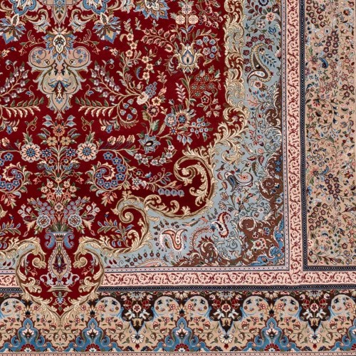 تصویر قالی ایلام 60 رج قواره 12متری شناسه اثر 512356