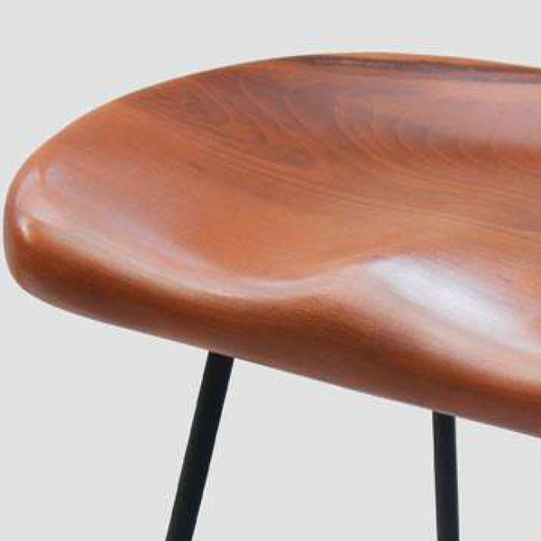 image of Melita Base Wooden Stool