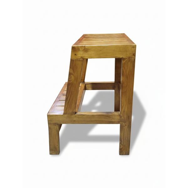 تصویر چهارپایه دو پله