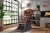 image of Manara rocking chair with footrest
