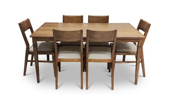image of Neoclassic Dining Set for 6 image of Neoclassic Dining Set for 6