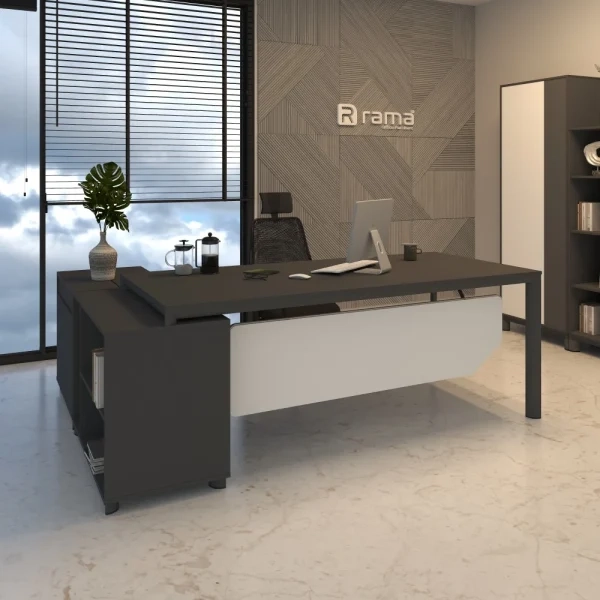 تصویر میز مدیریتی تمیس ال متحرک