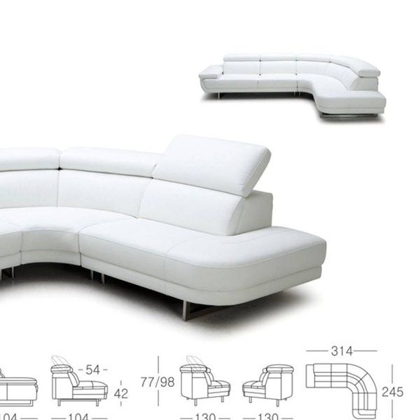 image of 1879 L sofa