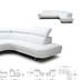 image of 1879 L sofa