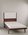 image of Retro 190 Walnut single bed