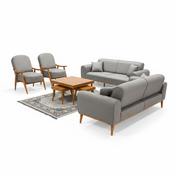 تصویر ست مبلمان مدل مینیمال