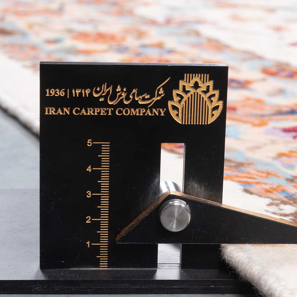 تصویر قالی چادگان 45 رج قواره پرده ای شناسه اثر 421767
