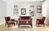 image of Sandroos three seater sofa with armrest