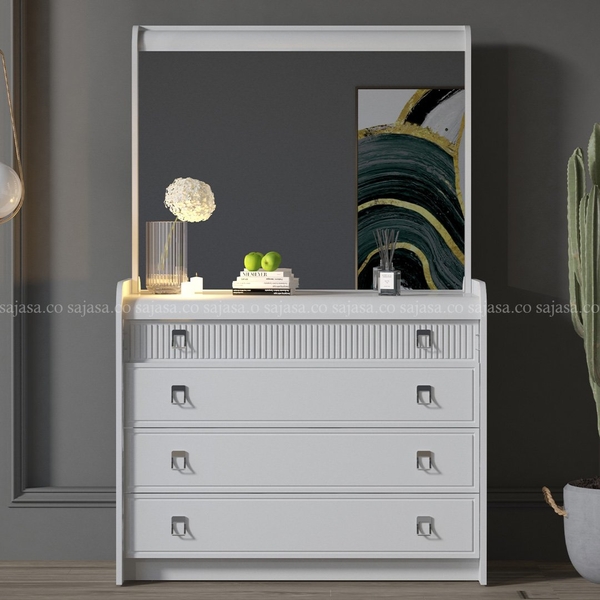 image of White Avisa Double Bedroom Set