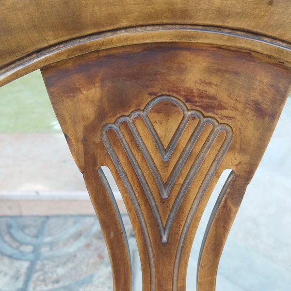 تصویر صندلی ناهارخوری عصایی