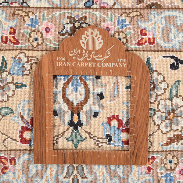 تصویر قالی چادگان 45 رج قواره پرده ای شناسه اثر 4-27050