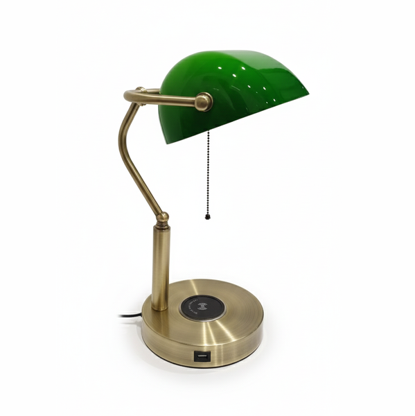 تصویر چراغ مطالعه بنکر سبز