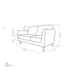 image of Kia triple sofa