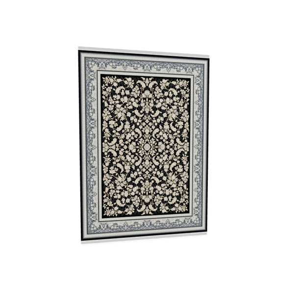 image of Avesta Rug-Dark Gray