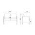 image of Prestige double sofa M 032