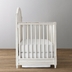 image of Belina curved baby bed