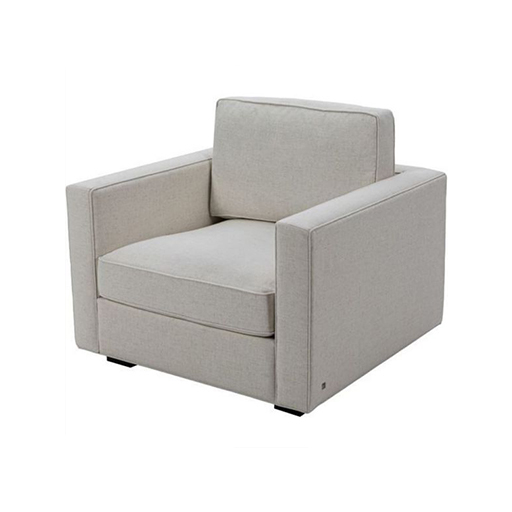 image of Single Sofa Sent Model Cream