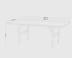 image of OX dining table for 8