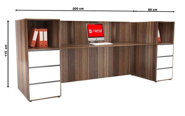 تصویر میز کانتر لوتوس