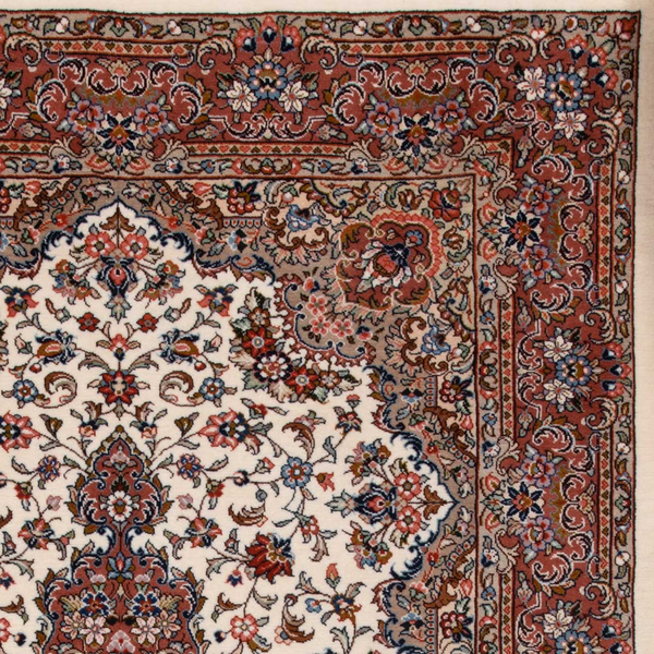 تصویر قالی اراک 35 رج قواره پرده ای شناسه اثر 4-25928