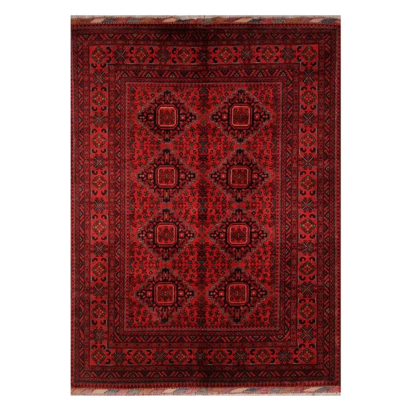 تصویر فرش بافت افغان تمام کرک لاکی