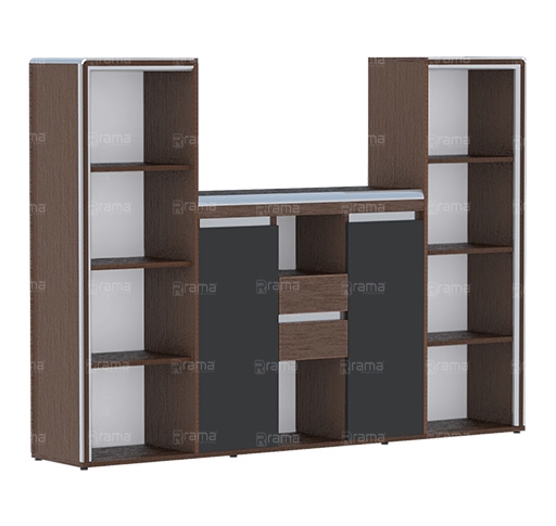 تصویر کتابخانه کنسول سه تکه ارگوت